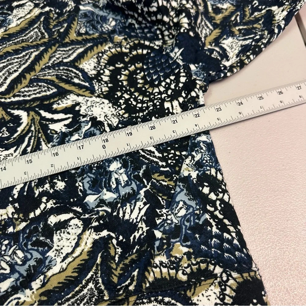 Joie | Navy and White‎ Patterned Sweater - Picture 5 of 7